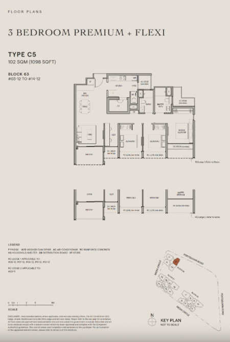 3BR Premium + Flexi