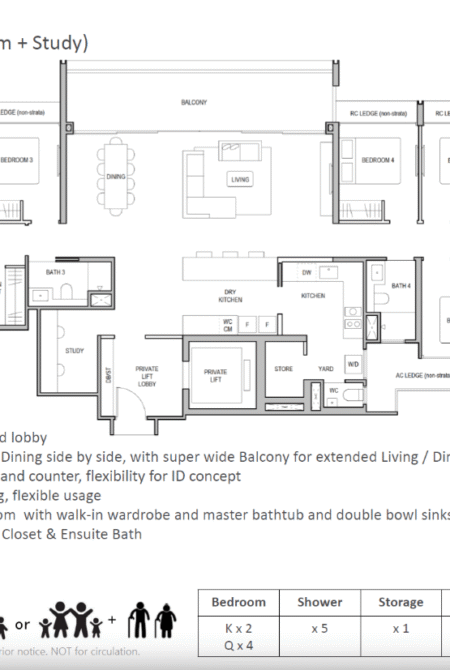 6BR PH + Study