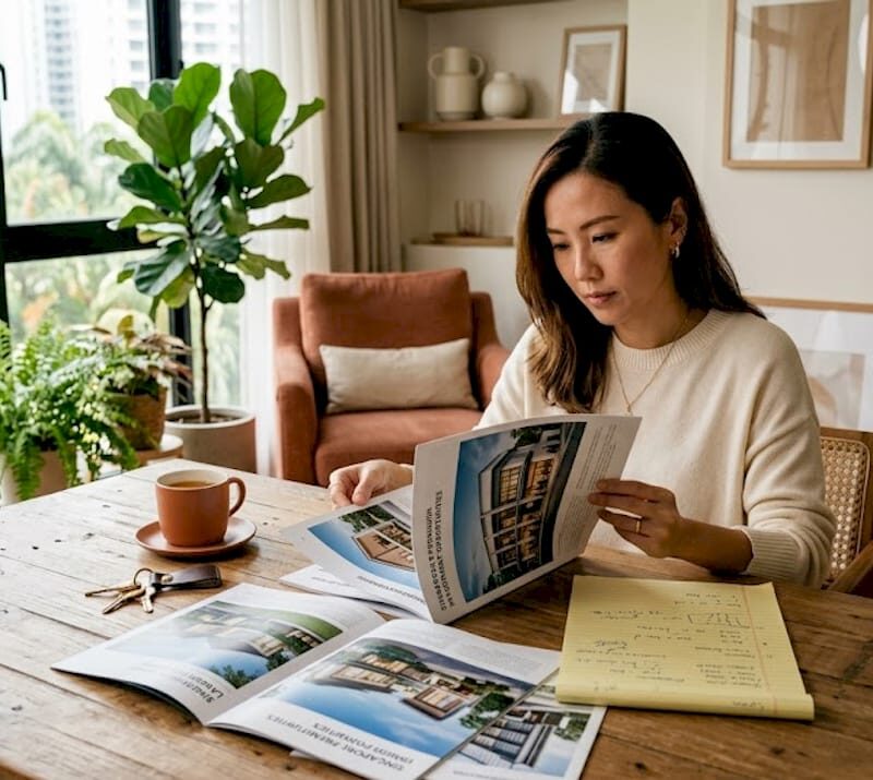 Investor reviews various real estate asset types