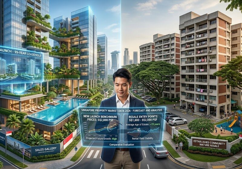 New launch vs resale Singapore 2026