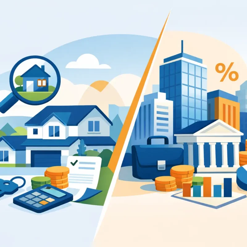 Residential Versus Commercial Financing Explained