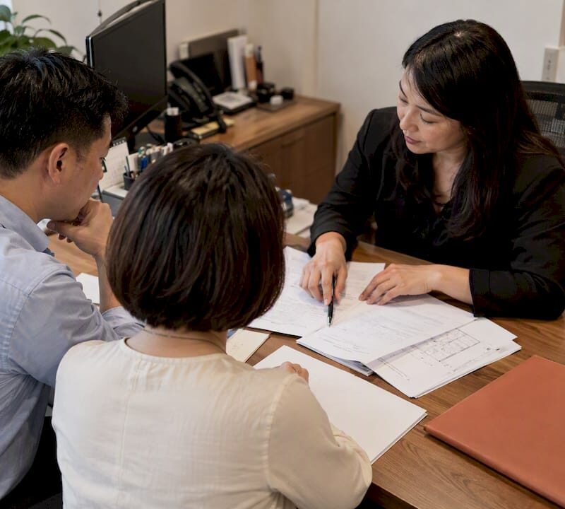 Buyer reviewing Singapore stamp duty paperwork
